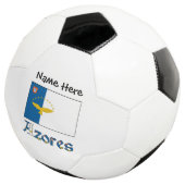 Aangepast door de Argentijnse vlag Voetbal (Drie kwart)