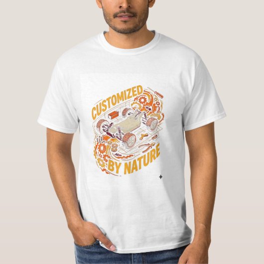 Aangepast Door De Natuur T-shirt (Voorkant)