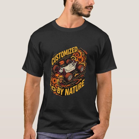 Aangepast Door De Natuur T-shirt (Voorkant)
