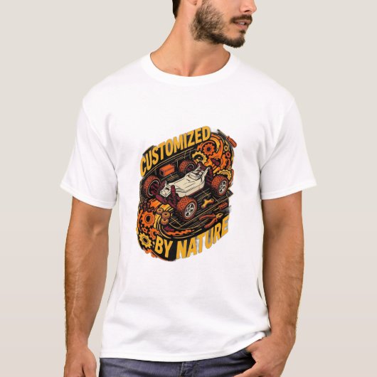 Aangepast Door De Natuur T-shirt (Voorkant)
