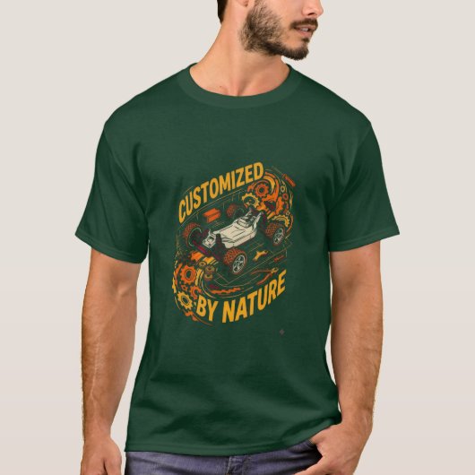 Aangepast Door De Natuur T-shirt (Voorkant)