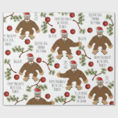 Aangepast door de sneeuw cadeaupapier (Vlak)