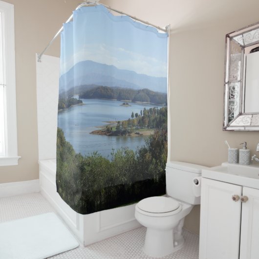 aangepast douchegordijn (In situ)