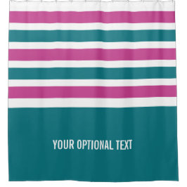 Aangepast douchegordijn voor Stripes Pattern