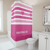 Aangepast douchegordijn voor Stripes Pattern (In situ)