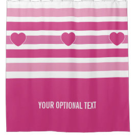 Aangepast douchegordijn voor Stripes Pattern