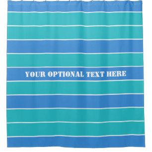 Aangepast douchegordijn voor Stripes Pattern