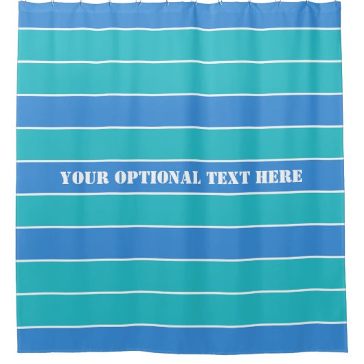 Aangepast douchegordijn voor Stripes Pattern (Voorkant)