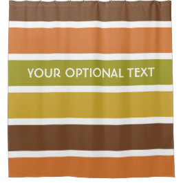 Aangepast douchegordijn voor Stripes Pattern