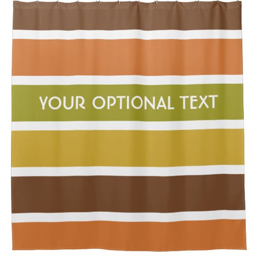 Aangepast douchegordijn voor Stripes Pattern (Voorkant)