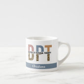 Aangepast DPT Doctor in de Fysieke Behandeling PT  Espresso Kop (Rechts)