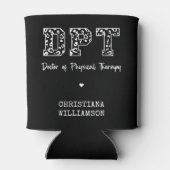 Aangepast DPT Doctor of Physical Therapy Cadeau  Blikjeskoeler (Achterkant)