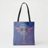 Aangepast Dragonfly-Tas Tote Bag (Voorkant)