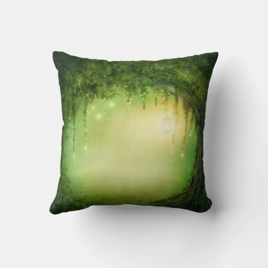 Aangepast droombos & hooglicht kussen (Achterkant)