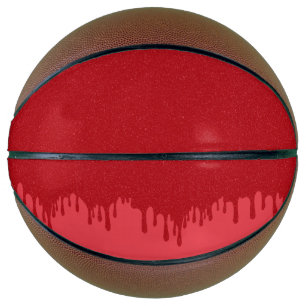 Aangepast druppel Tomaat Rood Basketbal Design