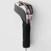 Aangepast dubbel Moeder Geschatte Jaren Script Zwa Golfheadcover (Schuin)