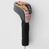 Aangepast dubbel moeder geschatte jaren script zwa golfheadcover (Schuin)