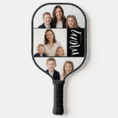 Aangepast dubbel Moeder Geschatte Jaren Script Zwa Pickleball Paddle (Achterkant)