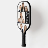 Aangepast dubbel Moeder Geschatte Jaren Script Zwa Pickleball Paddle (Links)