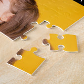 Aangepast dubbel moeder ingestelde jaren script zw legpuzzel (Zijkant)