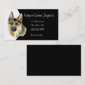 Aangepast Duits Herdershond Breeders Visitekaartje (Voorkant / Achterkant)