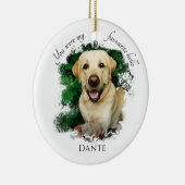 Aangepast e-mailadres Je was mijn favoriete Hallo Keramisch Ornament (Rechts)