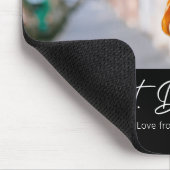 Aangepast één foto Beste vader ooit Mousepad Muismat (Hoek)