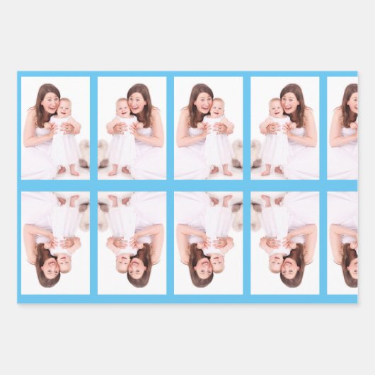 Aangepast één fotopatroon inpakpapier vel (Voorkant 2)