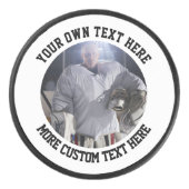 Aangepast één van een soort aangepast hockey puck (Voorkant)