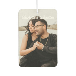 Aangepast één van een soort persoonlijke foto luchtverfrisser