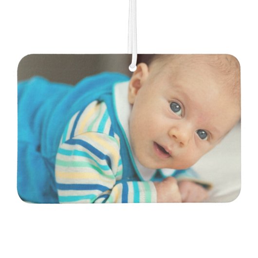 Aangepast één van een soort persoonlijke foto luchtverfrisser (Voorkant)