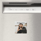 Aangepast één van een soort persoonlijke foto magneet (Insitu (Vaatwasser))