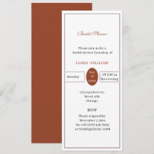 Aangepast Eenvoudig Bruin Vrijgezellenfeest