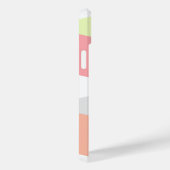 Aangepast eenvoudig leuk diagonaal gestreept kunst Case-Mate iPhone case (Achterkant / Rechts)