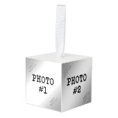 Aangepast, eenvoudig uploaden 4 foto's decoratie (Voorkant hoekig)