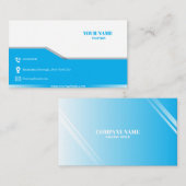 Aangepast eenvoudig Visitekaartje (Voorkant / Achterkant)