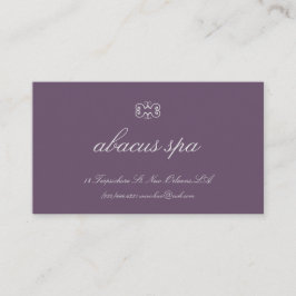 Aangepast, eenzijdig, eenvoudig, maar Fancy moster Visitekaartje