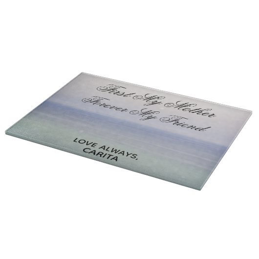 Aangepast eerste Mijn moedersnijdbord Snijplank (Hoek)