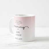 Aangepast eerste Moederdag nieuwe mammie Keepomwil Koffiemok (Voorkant links)