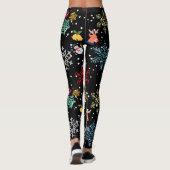 Aangepast, eigen foto-Afbeelding Leggings (Achterkant)