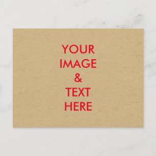 Aangepast, eigen foto-Briefkaart Briefkaart