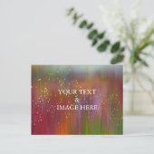 Aangepast, eigen foto- en tekstBriefkaart Briefkaart (Staand voorkant)