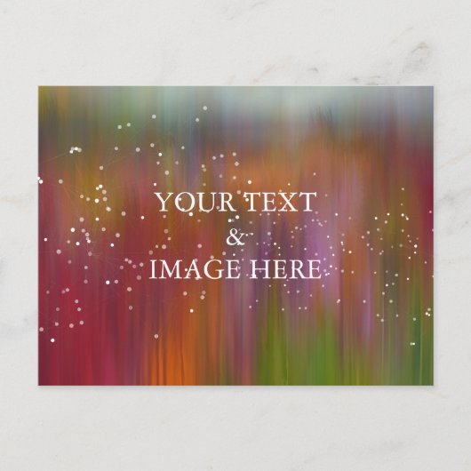 Aangepast, eigen foto- en tekstBriefkaart Briefkaart (Voorkant)