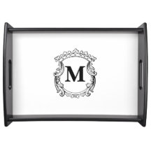 Aangepast elegant monogram wapen