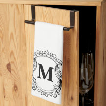 Aangepast elegant monogram wapen