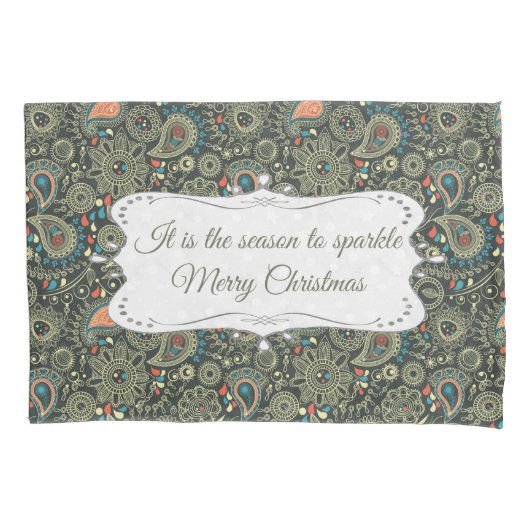 Aangepast elegant patroon kussensloop (Voorkant)