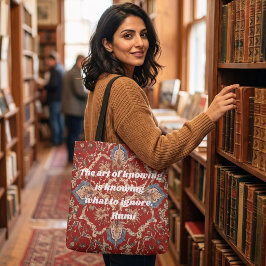 Aangepast Elegant Tegelpatroon Iraanse Cadeaus voo Tote Bag