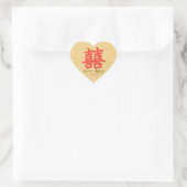 Aangepast elegante Chinese Sticker voor dubbel gel (Tas)