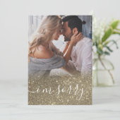 Aangepast elegante foto Het spijt me dat ik Kaart  (Staand voorkant)