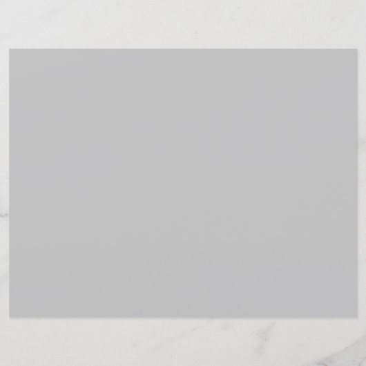 Aangepast elegante grijze kantoorbenodigdheden (Achterkant)